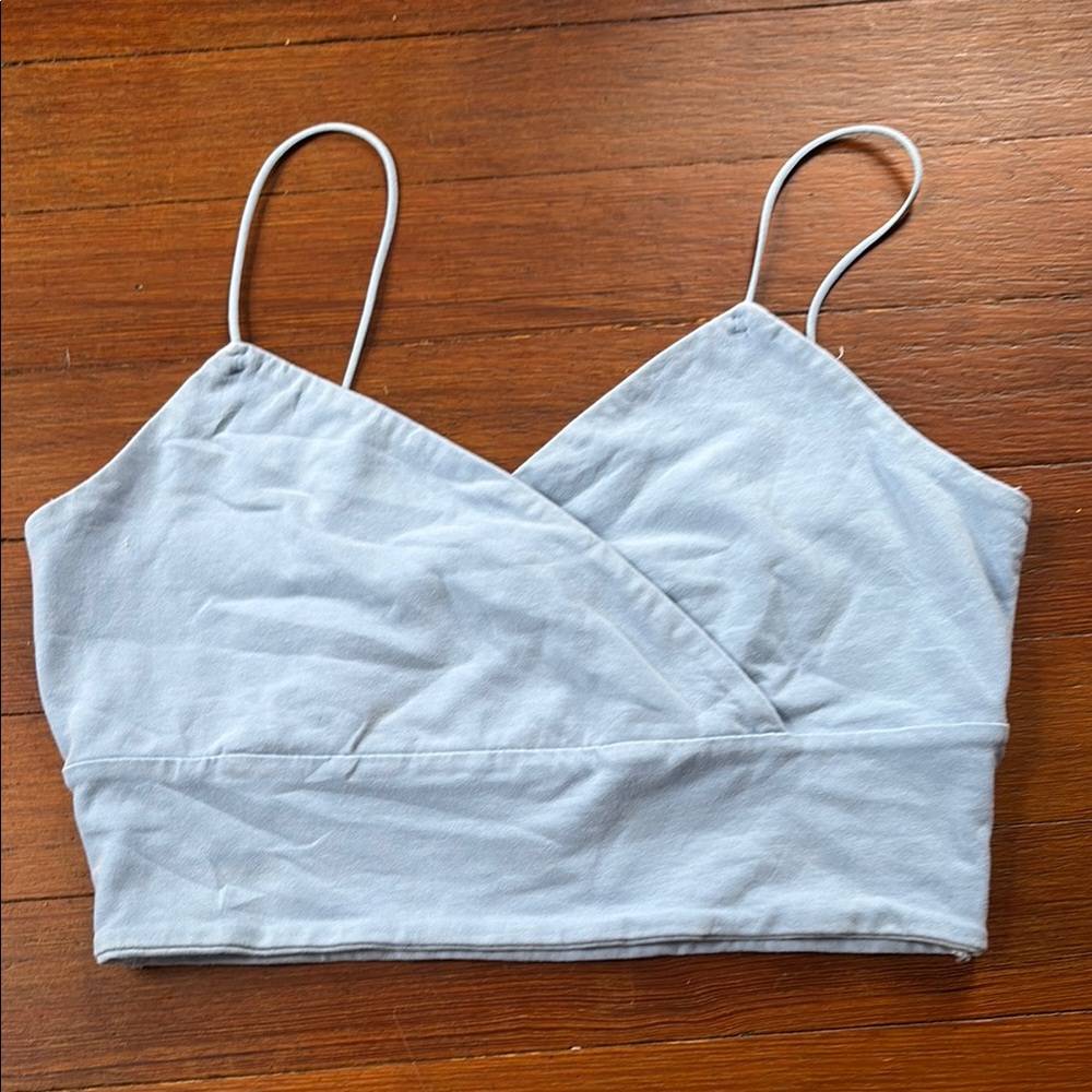 Aeropostale Blue Wrap Tank top